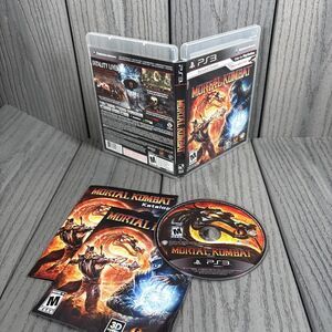 Mortal Kombat (Sony PlayStation 3, PS3, 2011) CIB Tested Working